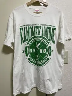 kamomekamome Tシャツ　Lサイズ　ホワイト　ハードコア　バンT