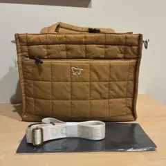 DOGDEPT キルティングお散歩シェアバッグ　ブラウン