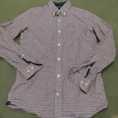 TOMMY HILFIGER スリムフィット ストレッチボタンダウンシャツ