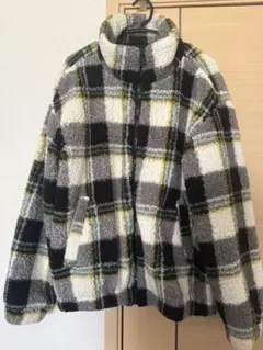 zara フリースジャケット