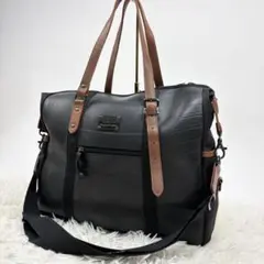 『未使用級！』SEAL シール 2way ボストンバッグ ショルダー ブラック