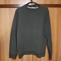 裏起毛 トレーナー モスグリーン