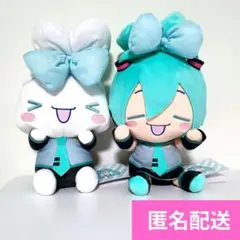 初音ミク×シナモロール、KAITO×タキシードサム ぬいぐるみ - メルカリ