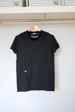Dior Homme 09AW Bee刺繍 ボーダーカットソー XSのサムネイル