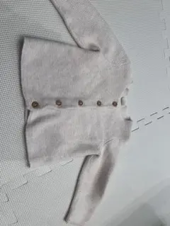 H&M ベージュ カーディガン 80cm