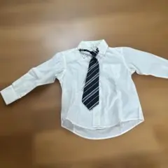 フォーマルシャツ　ネクタイ付き