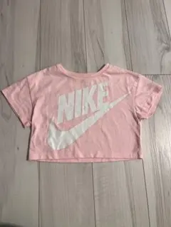 NIKE ナイキ ピンク ロゴ Tシャツ キッズのサムネイル