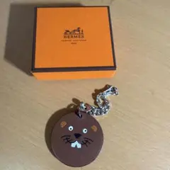 HERMES エルメス ビーバー チャーム キーホルダーのサムネイル