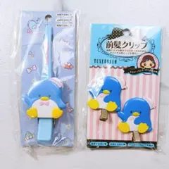 新品★タキシードサム★ロングヘアクリップ★前髪クリップ★サンリオ★2個セット