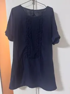 pour la frimeネイビー チュニック半袖のサムネイル