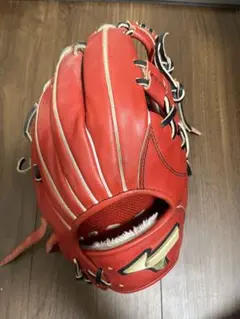 Global Elite 軟式グローブ レッド