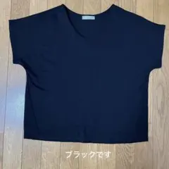 【TRUDEA】シャツ　黒　たぶん未使用品のサムネイル