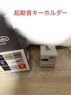 ニンテンドーミュージアム　コントローラキーホルダー＋起動音キーホルダー　Wii