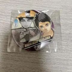ハイキュー　牛島若利　缶バッチ　memories