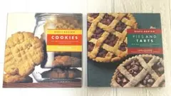 洋書basic baking COOKIES➕PIES and TARTS 2冊