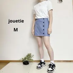 jouetie ミニスカート　水色　インナーパンツ付き　サイドボタンのサムネイル