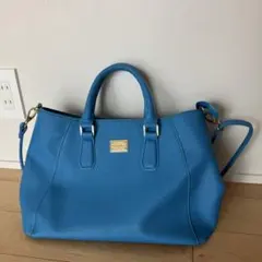 新品❤️LA BAGAGERIE❤️トートバッグ❤️ブルー ❤️レザー 