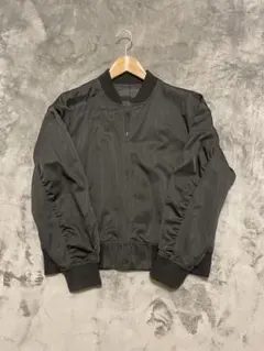 ミッシェルクラン ブラック ボンバージャケット