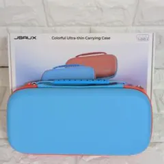 JSAUX Switch2 対応ケース　薄型　カラフル ゲームスロット10個付き