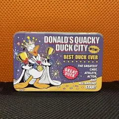 ディズニー ドナルドのクワッキーダックシティ パルパルーザ グミ 缶