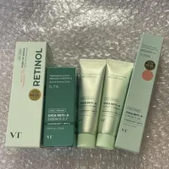 VT/レチノールポアアップセラム+ レチAエッセンス0.7%+レチAクリーム