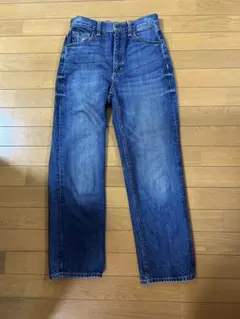 GU レディース ハイウエストジーンズ