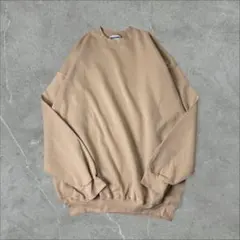 新品未使用 90s Hanes 無地 ブランク スウェット XL ベージュ
