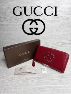 超人気】GUCCI グッチ 長財布 ラウンドファスナー S8098 - メルカリ