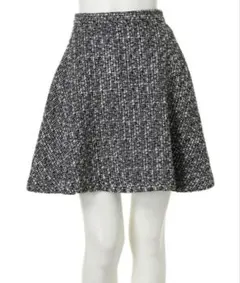 dazzlin フレアスカート ツイード