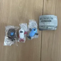 パペットスンスン めじるしアクセサリー 3個セット　スンスン　ノンノン　ドーナツ