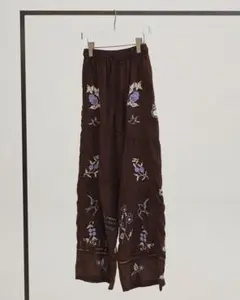 todayful Embroidery Patchwork Trousersのサムネイル