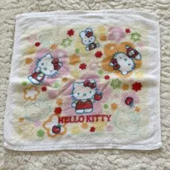 サンリオハローキティ 平成レトロ カオハナ桜プチタオル！1999年