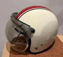 ○【美品】レッドバロン ヘルメット ダブルライン シールド付き - メルカリ