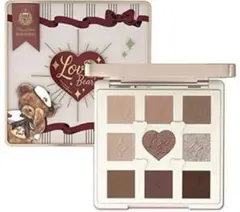 FlowerKnows ラブベア アイシャドウパレット ヘーゼルナッツココア