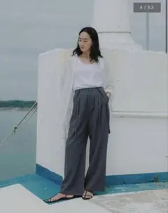 アイムイン　辻元舞　アジャストチノパン　ネイビー アイムイン 辻元舞 アジャストチノパン ネイビー - メルカリ