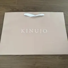 絹女キヌジョKINUJO ⭐ ロゴ⭐ ショッパー 紙袋 - メルカリ