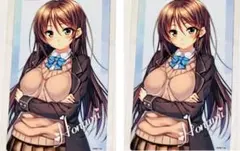 ピロ水　アマカノ　アマカノ2 アマカノ3 マグネットシート　一ノ瀬穂波　2点