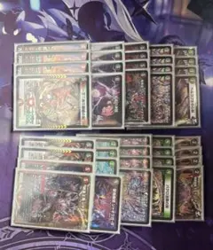 デュエルマスターズ デモニオ デッキ デッキパーツ スリーブ付き