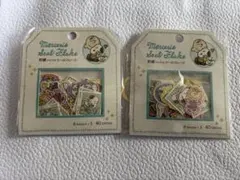 スヌーピー フレークシール 2つセット