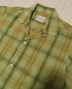 60s Penny’s TOWNCRAFT 開襟 チェックシャツ L相当