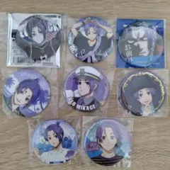 御影玲王　缶バッジ　キンコーズ　カラ鉄　スイパラ　文房具カフェ　ブルーロック