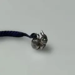ウサギのシルバーチャーム