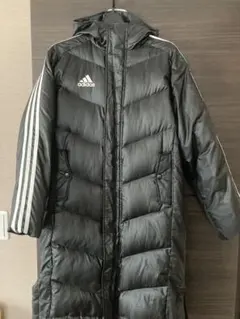 adidas ブラック ダウンコート 160サイズ