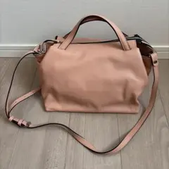 GIANNI CHIARINI ピンク バッグ　オリガミM