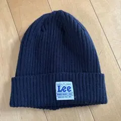 Lee ニット帽 ビーニー ネイビーのサムネイル