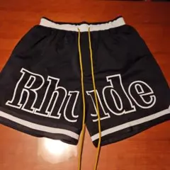 RHUDE ショートパンツ ブラック Mサイズのサムネイル