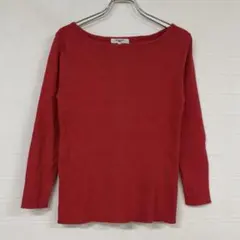 314 NATURAL BEAUTY BASIC リブ編み長袖トップス Mのサムネイル