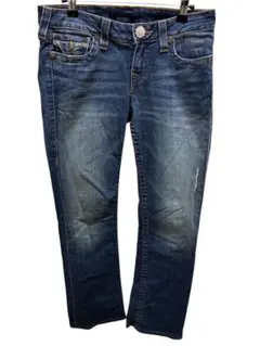 TRUE RELIGION ハイライズ ブーツカット 装飾ボタン　28インチのサムネイル