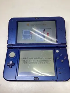 Nintendo New 3DS LL メタリックブルー 本体　稼動品