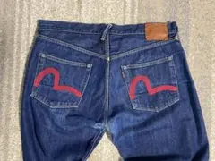EVISU エヴィス No.2 赤カモメ デニム ジーンズ W36
